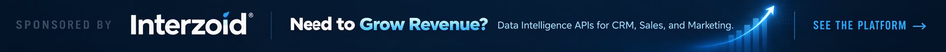 Sponsored by Interzoid. AI-Powered Enterprise Data Platform